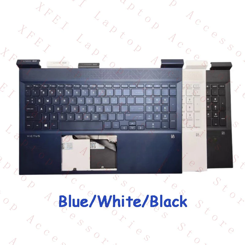 

Подставка для рук с клавиатурой для HP 16-E 16-D TPN-Q264 TPN-Q263, белая/синяя/черная
