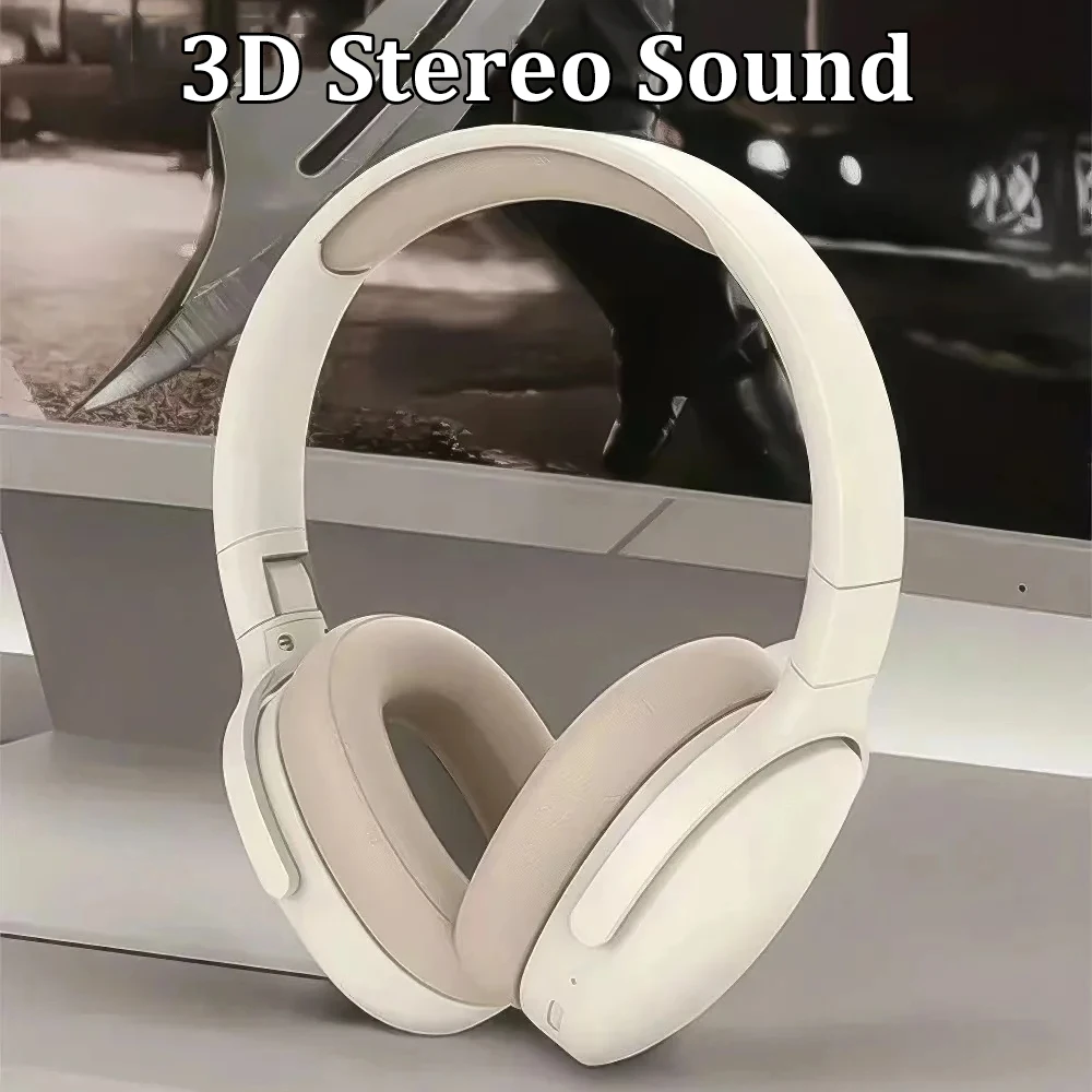 Bluetooth 5.3 Headsets Gaming Headphones Wired+Wireless Dual Mode Earphones Foldable Noise Reduction Headsets For iPhone Xiaomi