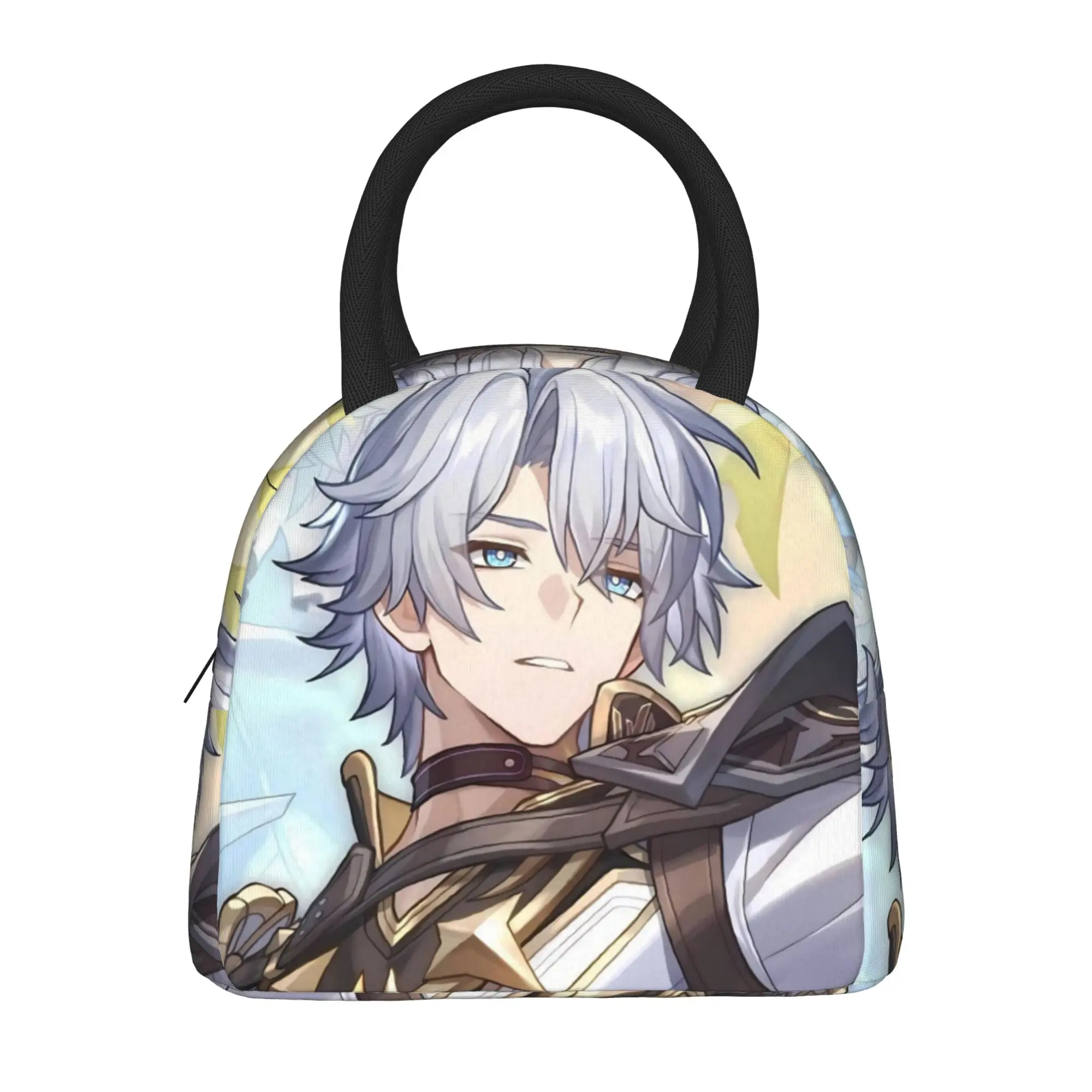 Honkai Star Rail Thermal Insulated Lunch Bags for Office  Portable Food Bag Container Men Women Cooler Thermal Lunch Box
