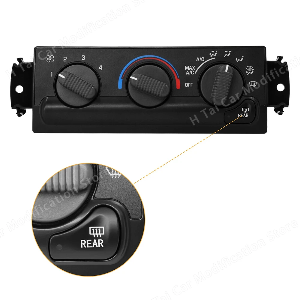 599-261 AC Heater Climate Control Switch For Chevy Blazer GMC Jimmy 1998-2005 Car Air Conditioning Parts Air Conditioning Heater