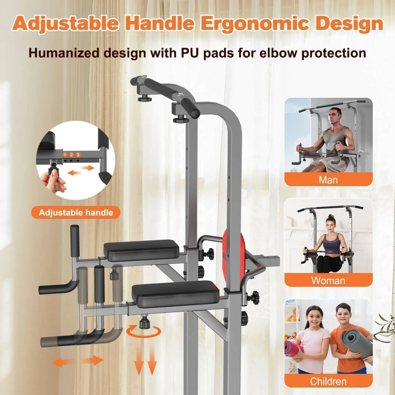 Relife PT05 Pull up Bar Home Gym Equipment for Doorway Fitness Training Equipment