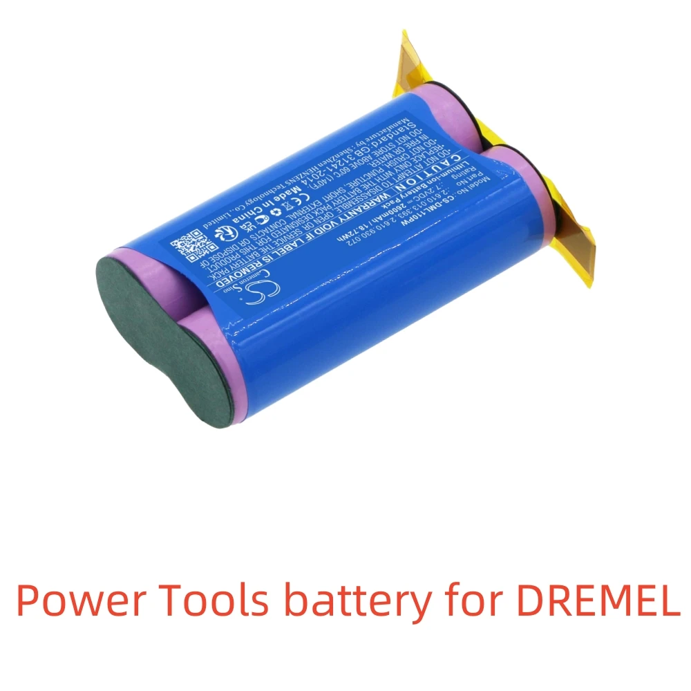 Imagem -03 - Bateria Li-ion para Dreame 7.2v 2600mah1100li Driver 1120 Stylus 1100