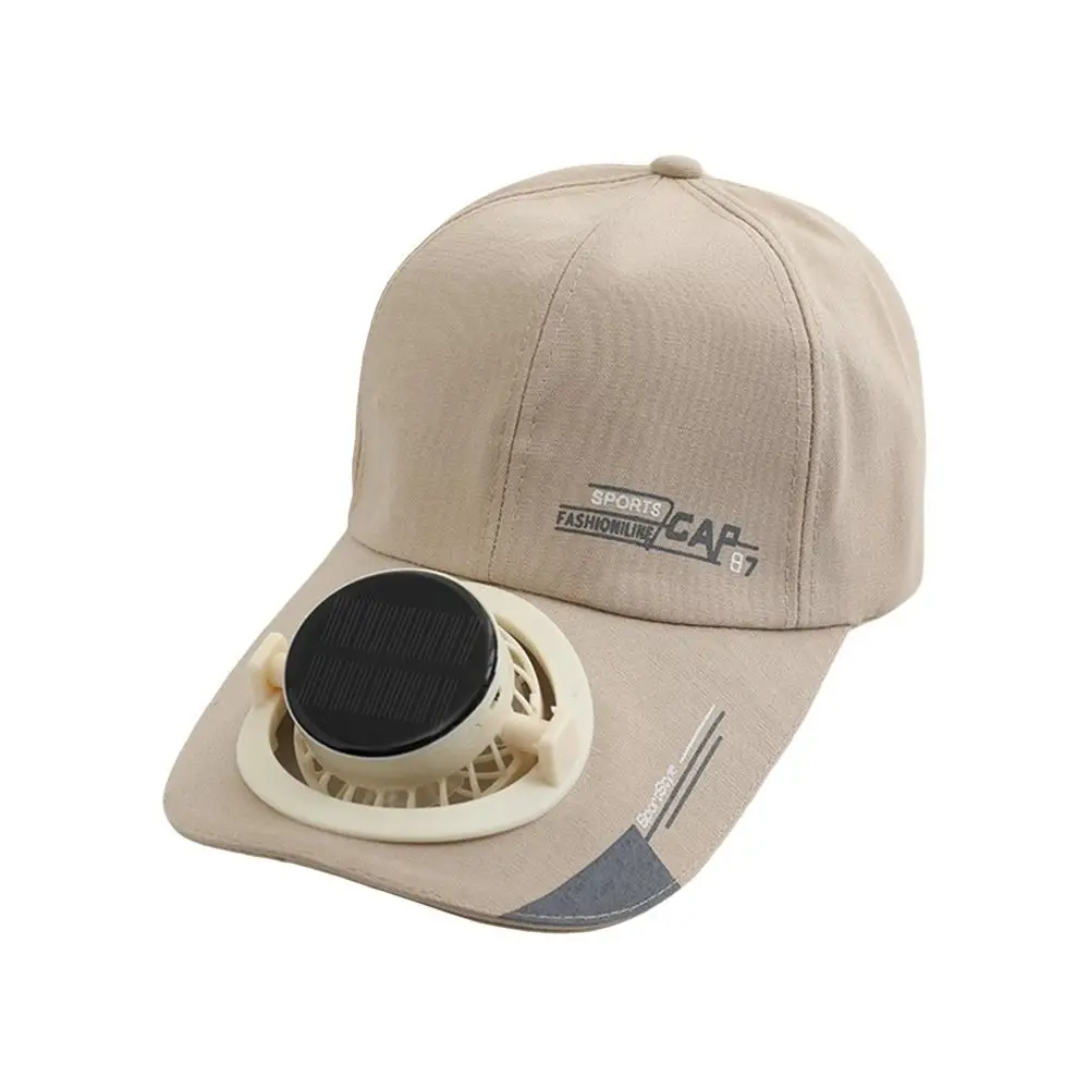 Fashion Breathable Solar Cooling Fan Hat Built-in Fan​​ Sunshade Fan Hat​​ Rechargeable Quick Dry Men Sun Hat Summer