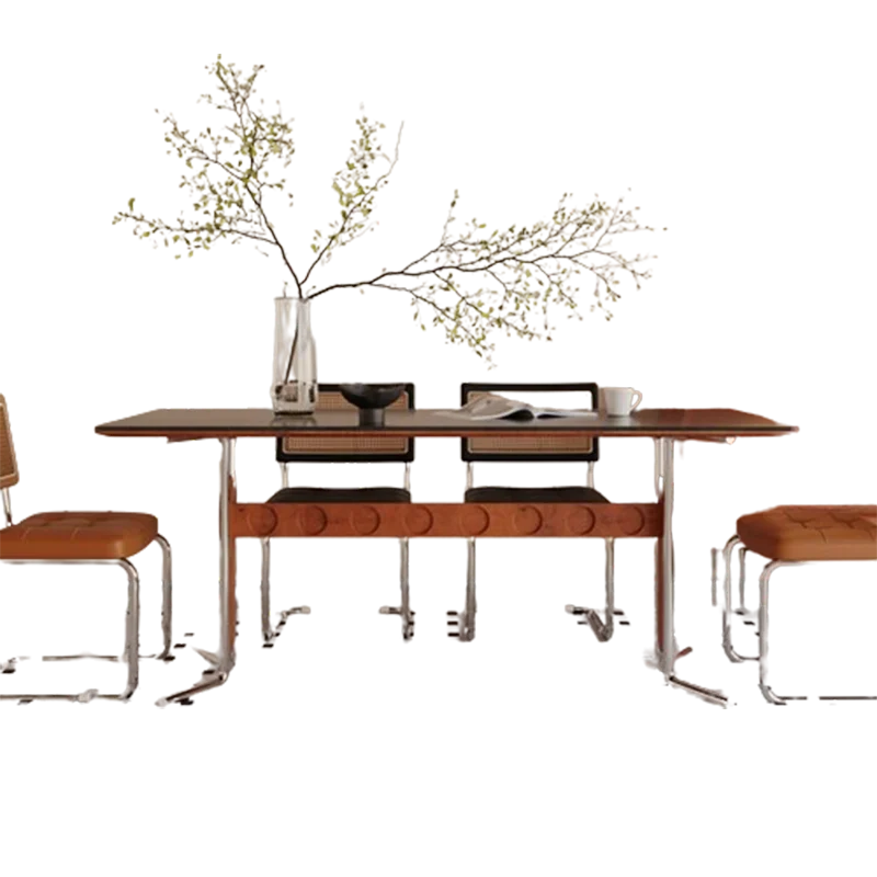

Restaurant Reading Space Saving Luxury Dining Tables Living Room Salon FurnitureDesign Square Dining Tables