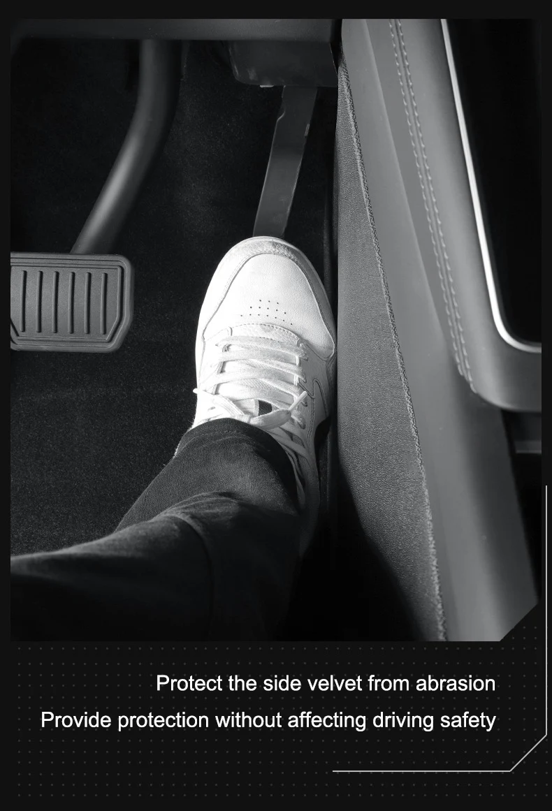 For Tesla Model Y Juniper Center Console Side Anti Kick Mats Model Y 2025 Full Cover Pad Rear Seat Kick Protection Mat TPE Cover