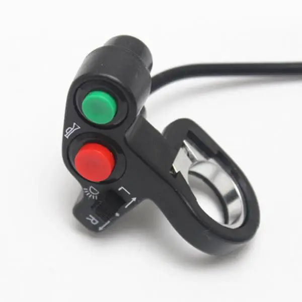 

Universal Dual Button Switch Horn Turn On Off Fit for Scooter