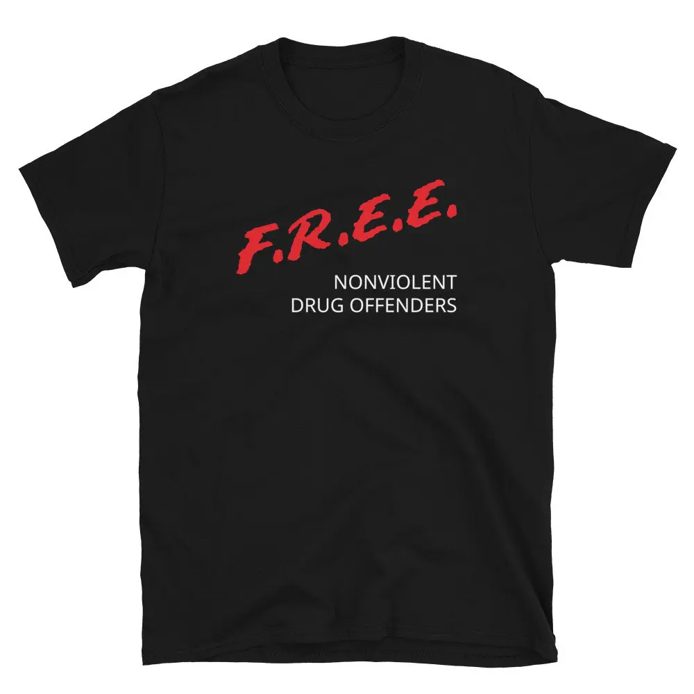 Free Nonviolent Drug Offenders T Shirt Social Justice Civil Rights Reform