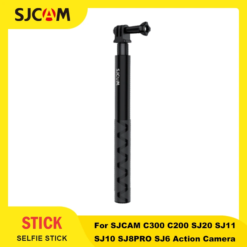 SJCAM Selfie Stick Stretching 120cm For SJCAM C300 C200 SJ20 SJ11 SJ10 SJ8PRO SJ6 Legend Action Camera