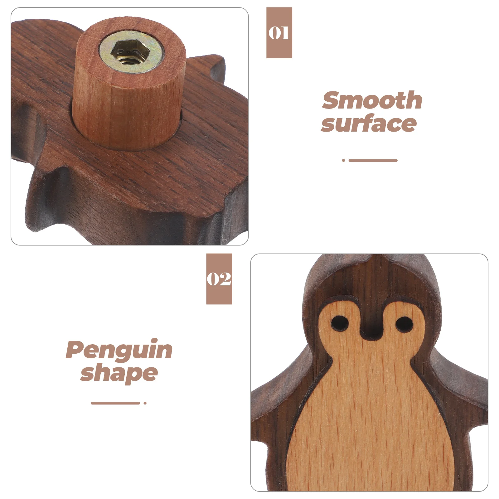 

1pc Wood Cabinet Handle Replacement Drawer Pulls Nordic Design Furniture Accessory Door Knob For Bedroom Living