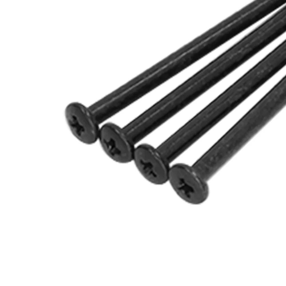 8Pcs/Set Steel RC Spare Screw Kit Black RC Car Replacement Parts RC Car Screw Kit for WLtoys 144010/144002/124016/124017 RC Car
