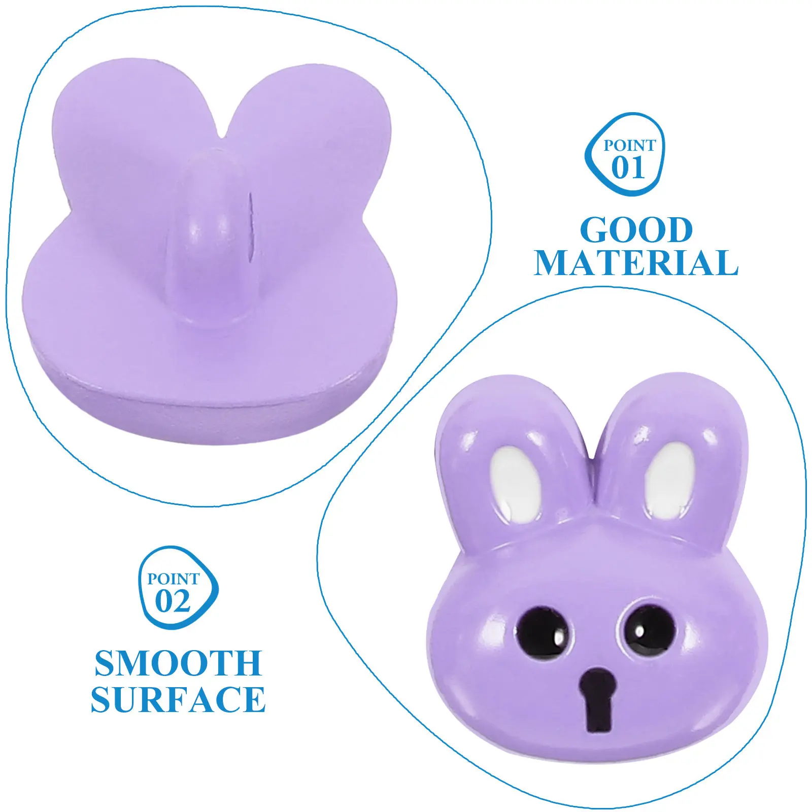 

12 шт. маленьких пуговиц из смолы в виде кроликов, для шитья, декора одежды, винтажный стиль, для рукоделия, модные сменные пуговицы