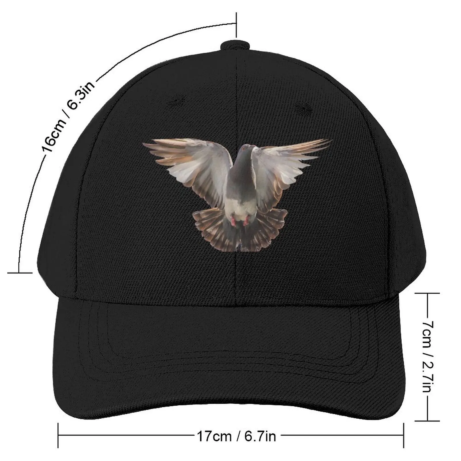 Strong Pigeon Baseball Cap Hat Man For The Sun Military Cap Man custom Hat Women's Hats 2024 Men's