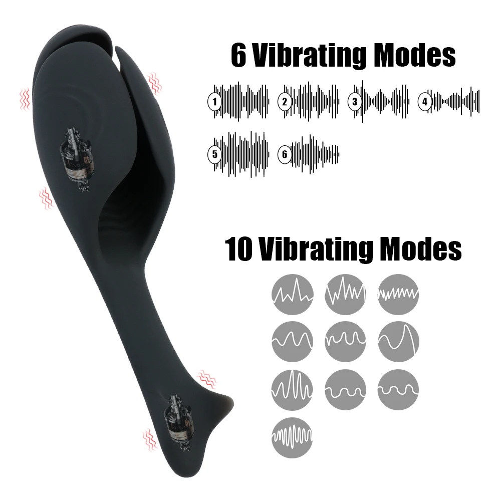 2 Motor Vibrators Male Masturbator Glans Sucker Licks Testis Massager Sex Toys For Men 18 Penis Ring Cock Exerciser Delay Lock