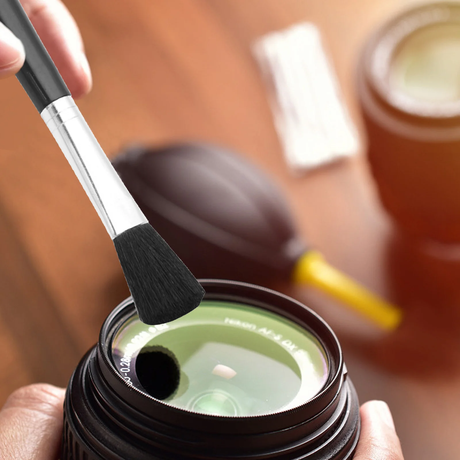 

High-Quality Silicone Air Blower Pump for Camera Lens Dust Removal with Cleaning Accessories Camera Air Blower