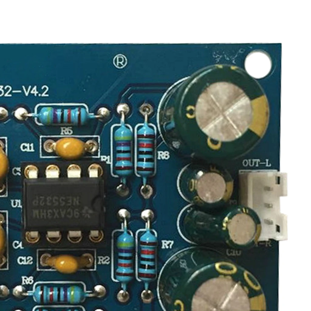 Mini preamplificador de Audio, placa amplificadora de módulo, 12V-35V, preamplificador Digital HiFi DIY