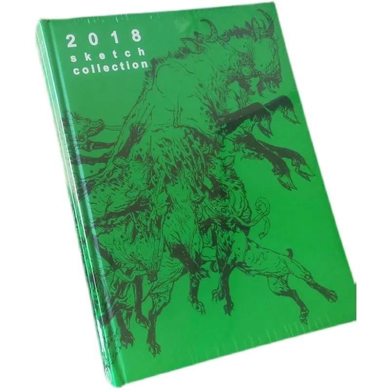 Korean Artist Kim Jung Gi's Artbook 2018 Work Collection Manuscripts Drawings Copybooks Human Figure Perspective