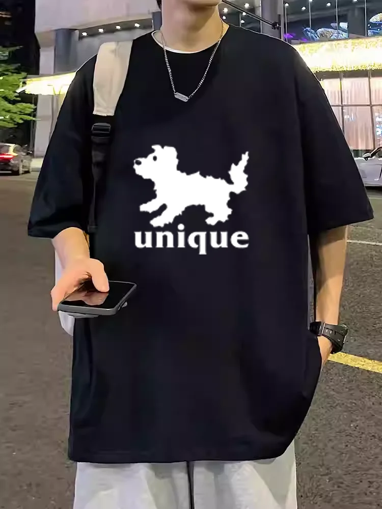 

2025 streetwear brand T-shirts for both men women featuring printed comfortable and casual Y2K harajuku jojo bizarre adventure