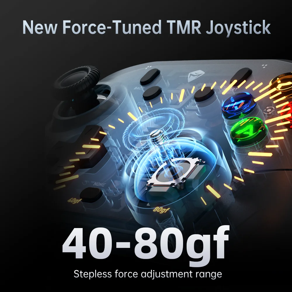 MACHENIKE G6V2 ترقية جديدة ثلاثي الوضع غمبد وحدة تحكم ألعاب لاسلكية TMR عصا التحكم الزناد المزدوج 1000 هرتز معدل الاستقطاب 1200 مللي أمبير