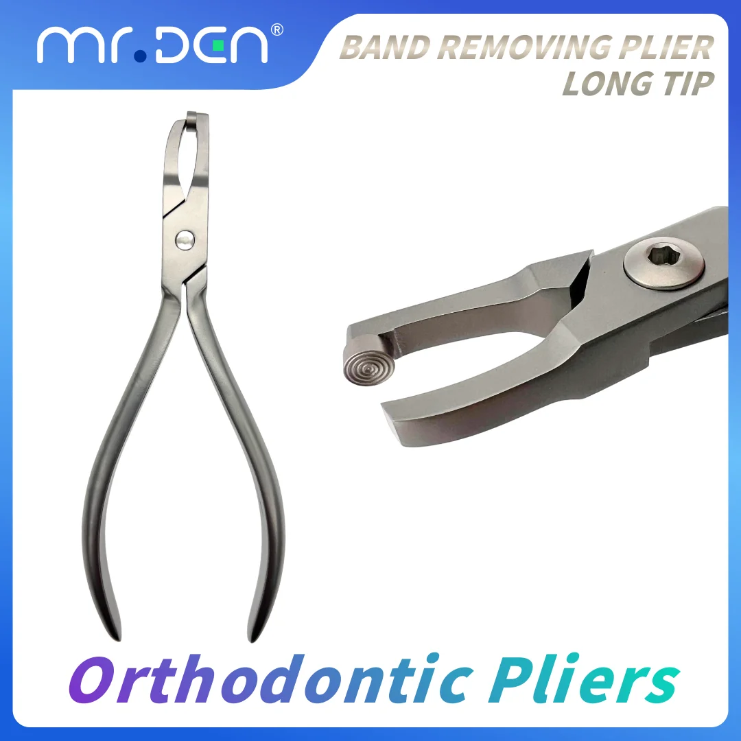 TIANTIAN Dental Band Removing Plier long tip Dental Orthodontic Band Remover Professional Long Tip Dental Band Removal Tool