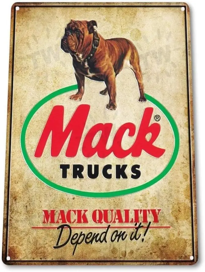 Trucks Auto Garage Vintage Retro Tin Sign Metal -aluminum