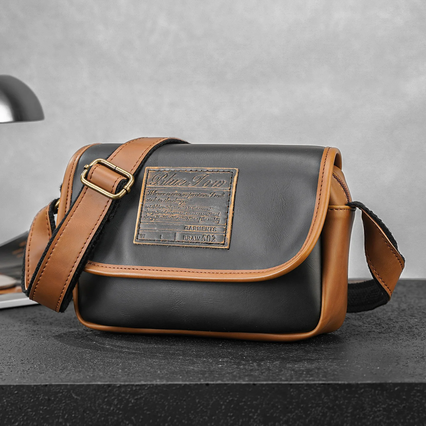 

Маленькие сумки через плечо для мужчин, модная корейская мужская сумка через плечо 2025 года, сумка-мессенджер из искусственной кожи, дизайнерская мужская сумка 크로스 interes