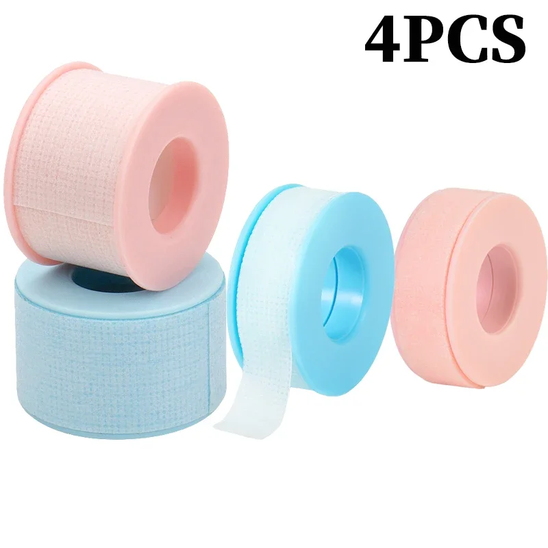 1/2 Rolls Lash Tape Transparent 4.5/9m Breathable Easy To Tear Medical Tapes PE Adhesive Tape For Eyelash Extension Supplies