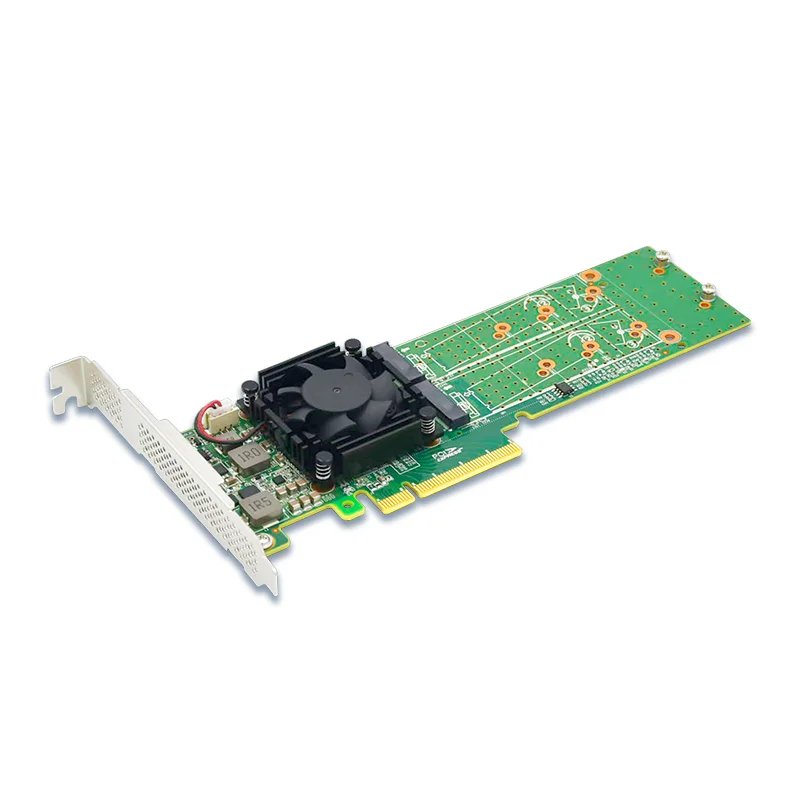 Imagem -04 - Adaptador de Switch Ssd Pcie x a Portas M.2 Nvme 22110 mm