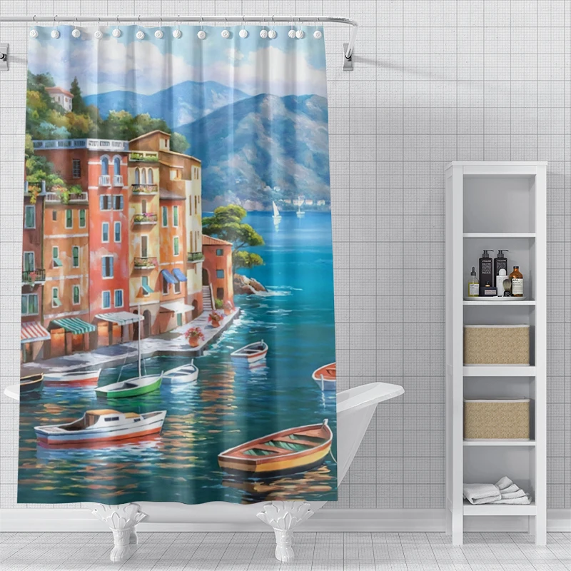 home shower curtains for bathroom waterproof fabric Modern Nordic style bathroom Curtains modern shower curtain 180x200 240x200