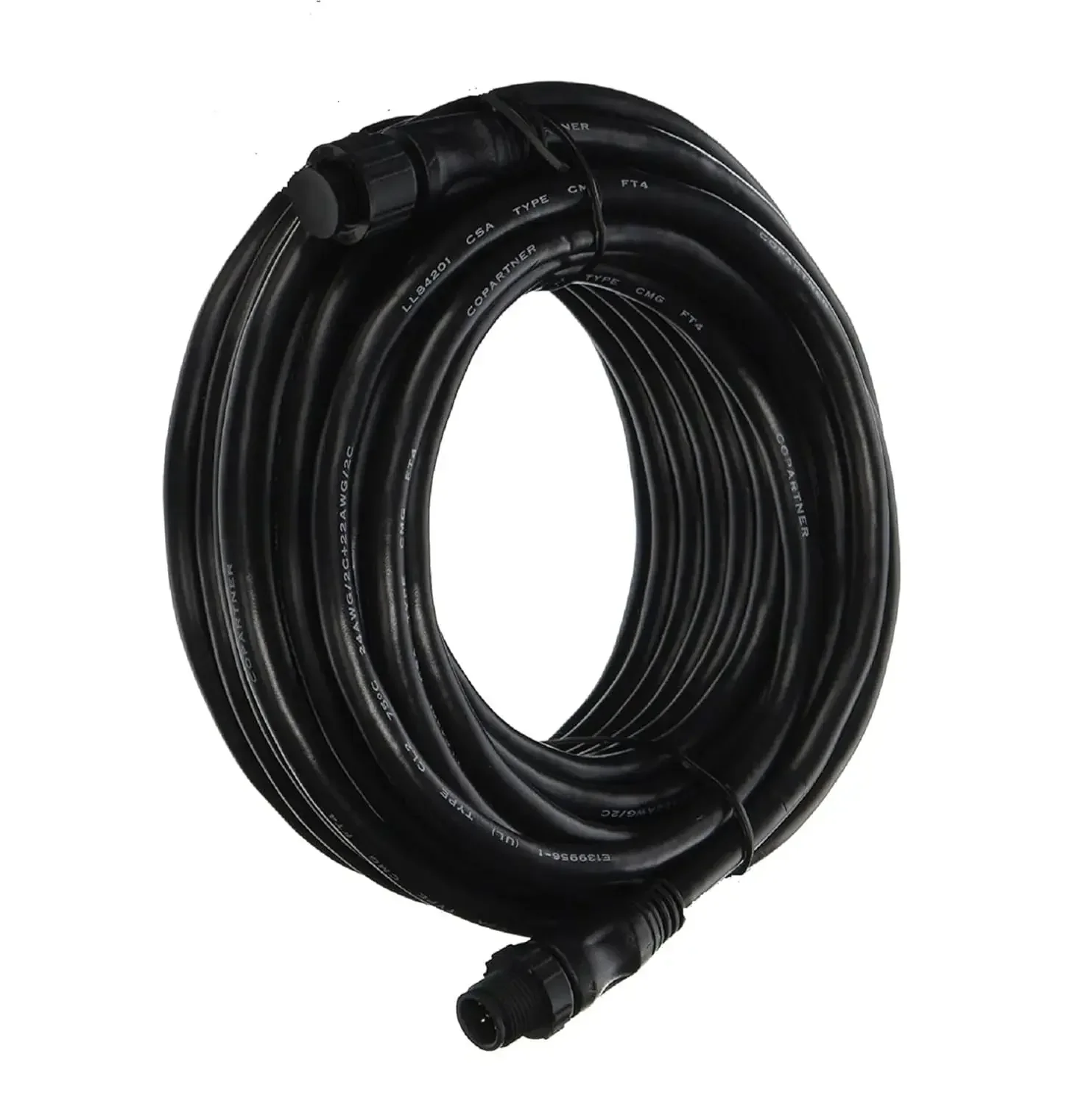 NMEA 2000 (N2K) Cable de extensión o caída, columna vertebral de 20 pies para redes Lowrance Simrad B&G Navico y Garmin