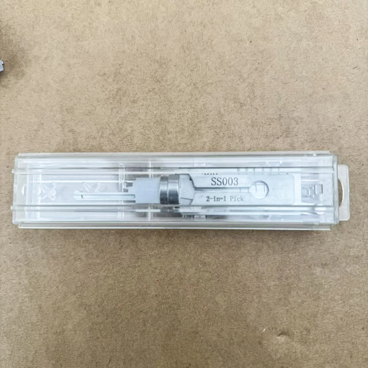 Lishi 2in1 SS003 SS003R Locksmiths Tool Padlock Lishi Pick Key Matching Tool for Professional Locksmiths