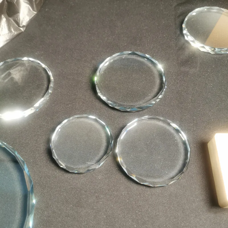 Eyelash Extension Pallet Crystal Glass Stand False Eyelashes Holder Transparent Glue Tray Beauty Makeup Tool ﻿