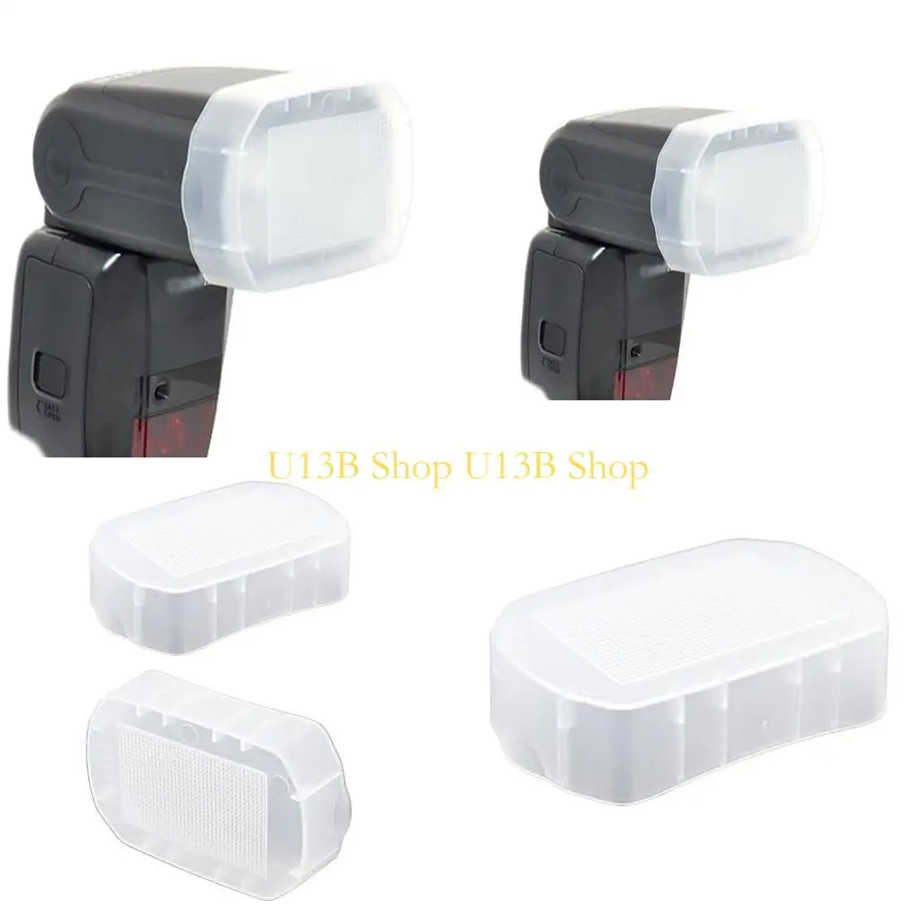 U13B SoftBox para Flash Speedlite Difusor Flash Bounce Difusor