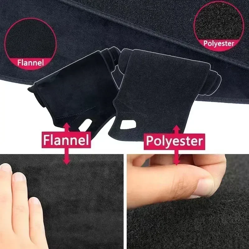 For Toyota Auris Corolla Blade E150 2007~2012 2008 Car Center Console Mat Avoid Light Anti-sun Dashboard Dashmat Auto Interior