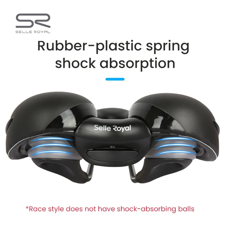 SELLE ROYAL Rail Hollow Breathable Bicycle Saddle Shock Absorbing MTB Road Bike Comfortable Soft ROYALGEL Cushion SR Silica Gel