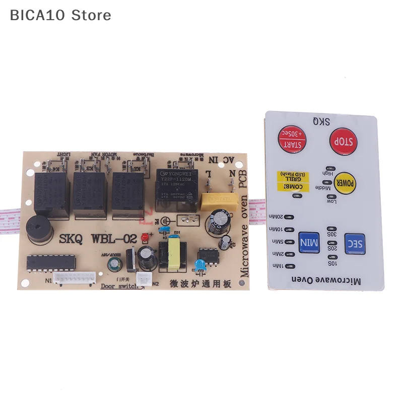 

Microwave Oven Universal Board Motherboard Repair Board Modified Circuit Board Accessories Ultra-Thin Button Replacement