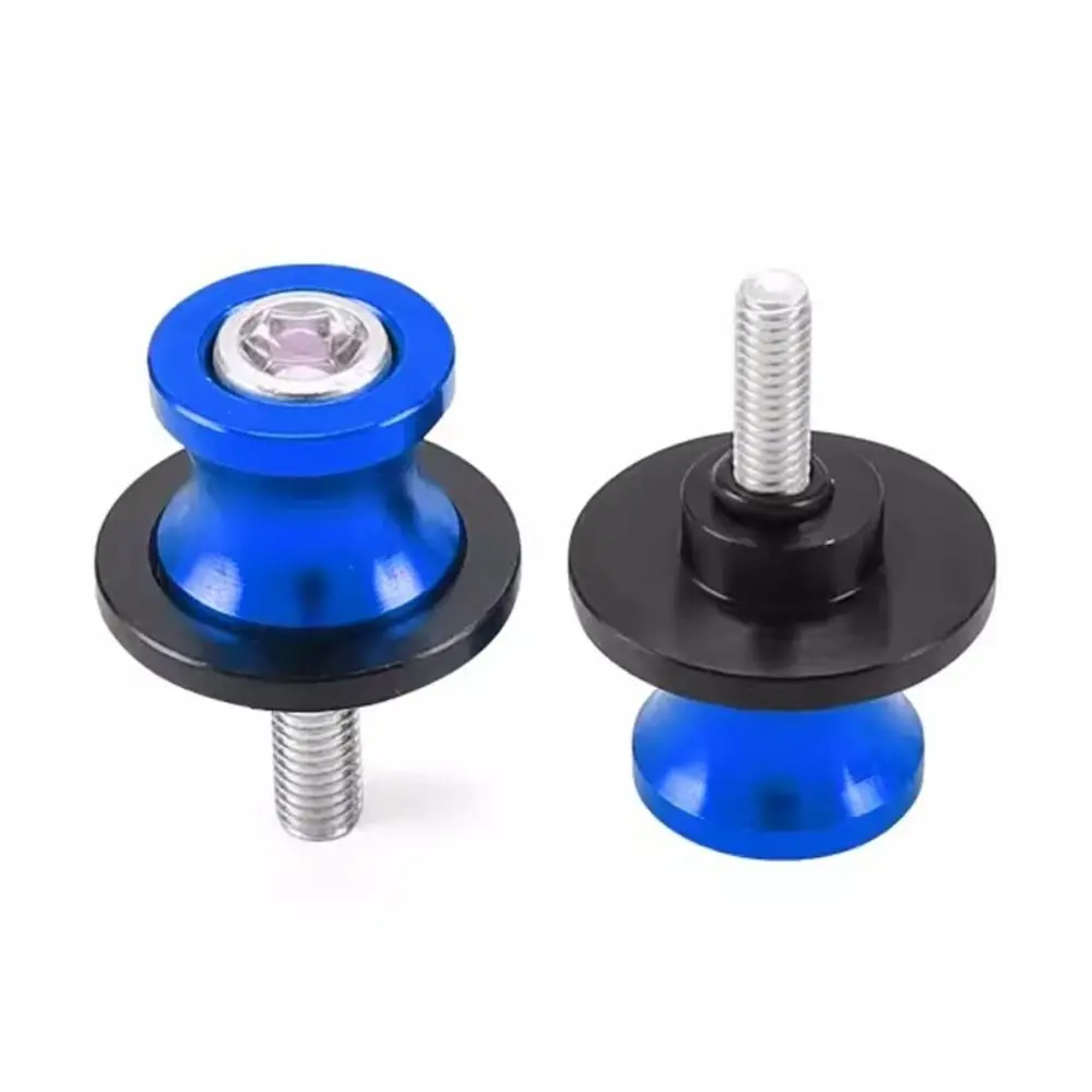 Aluminum Alloy Motorcycle Swingarm Spools Corrosion Resistant Durable Swing Arm Stand Screws 8mm Rear Swingarm Stand for GSX250R