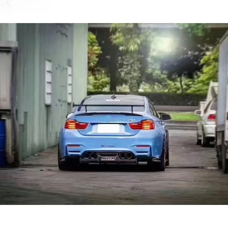 

For Bmw 1m M2 M3 M4 M5 M6 High Quality Carbon Fiber Car Rear Trunk Spoiler Lip Wing Body Kit