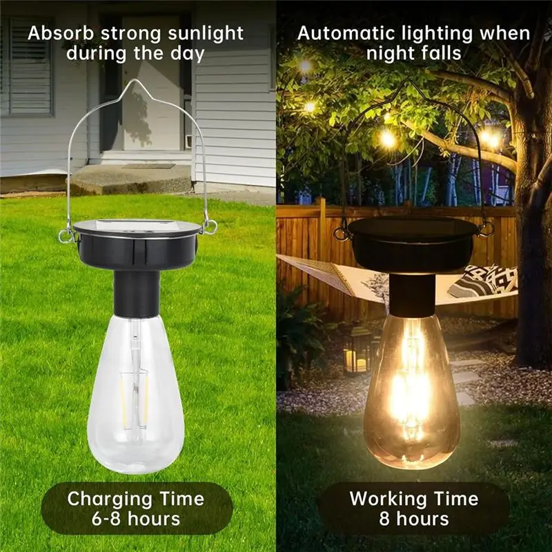 4 Pack Replacement Solar Light Tops Solar Lantern Accessories For DIY Outdoor Lanterns Waterproof Solar Replacement Top