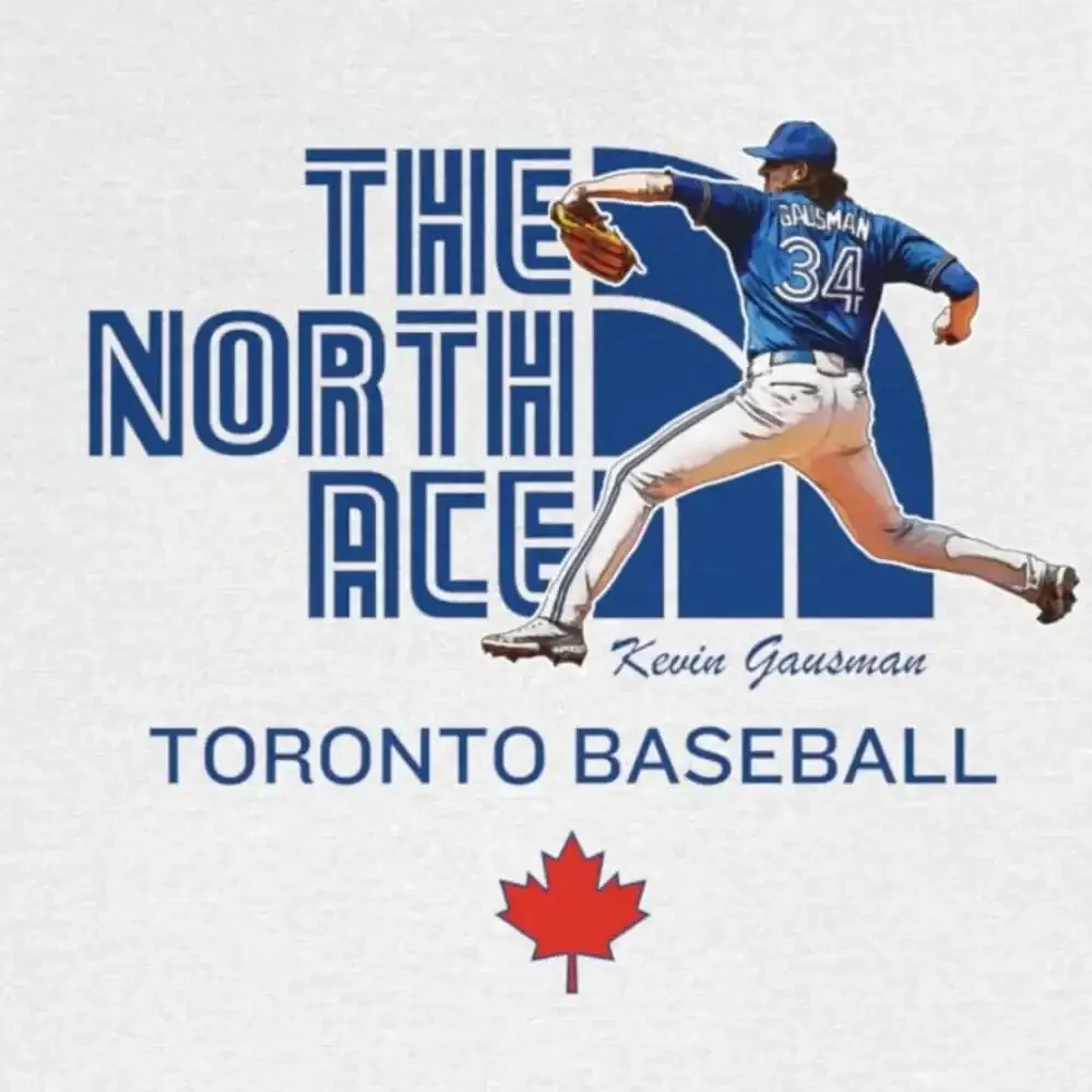 The North Ace T Shirt Toronto Of Staff Kevin Gausman Blue Jays Parody Baseball