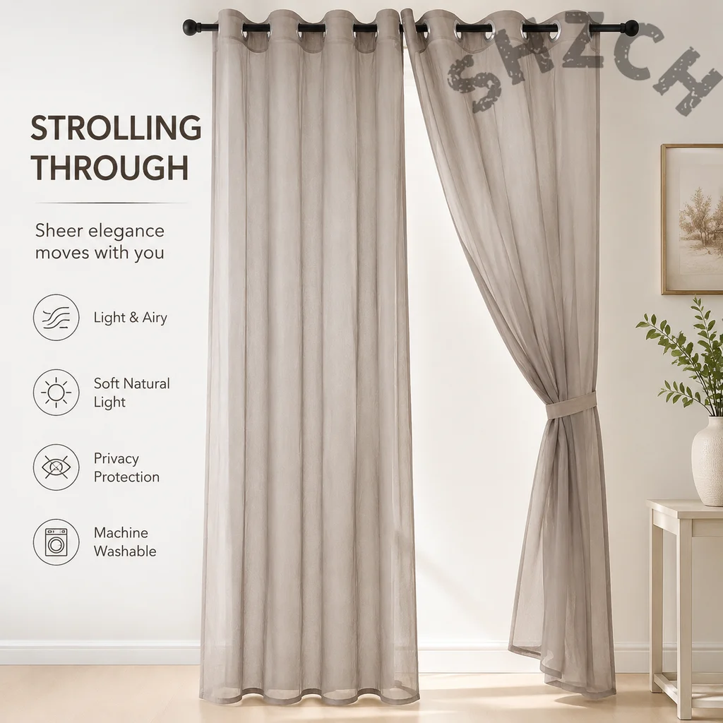 RF Shielding Curtain with Silver Fiber Mesh for EMF and RFID Protection