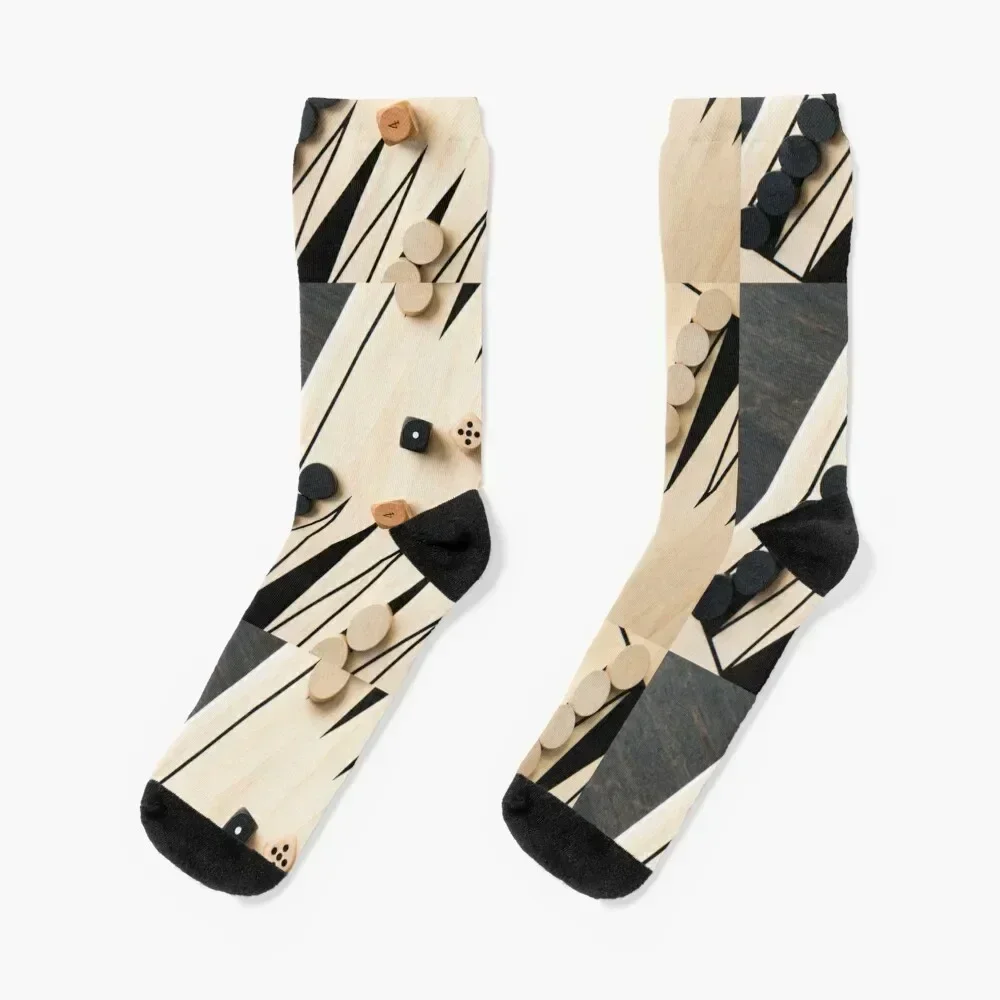 

Backgammon Challenge Socks ankle designer cute set Ladies Socks Men's