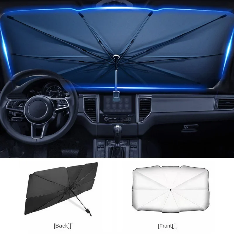 1Pcs Car Sunshade Umbrella Summer Sun Interior Protection Accessories Car Front Windshield SunPprotection Sunshade Insulation