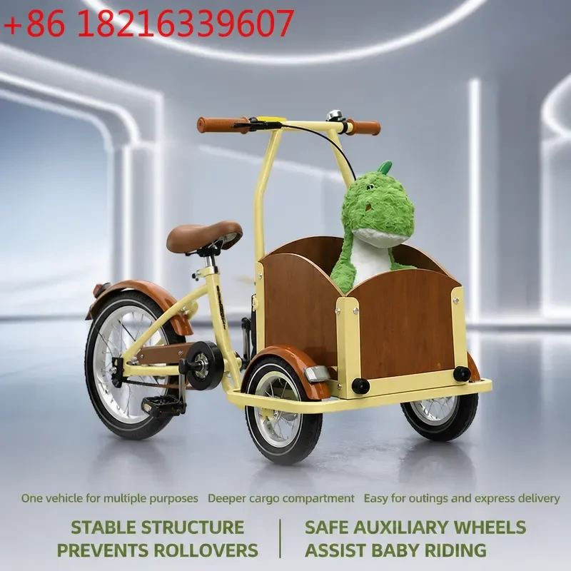 European American Style Reverse Riding Tricycle for Pets and Babies Unisex Baby Bicycle from Pingxiang Manufacturer