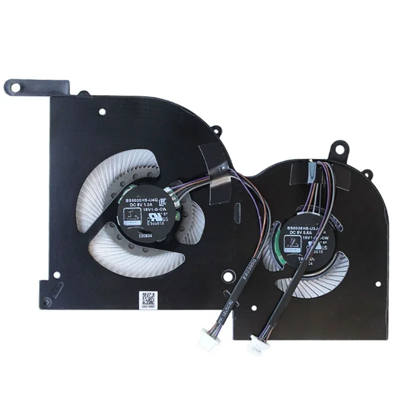 CPU fan GPU Cooling Fan For MSI GS66 WS66 Stealth 10SD 10SE 10SF 10SFS 10SGS MS-16V1 BS5005HS-U4Q BS5005HS-U4J 16V1-G-CW