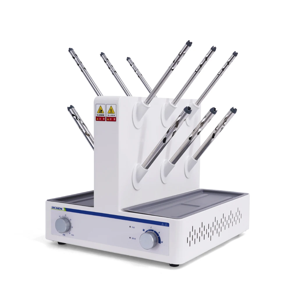 

Glass Instrument Air Dryer Stainless Steel Rapid Flask Drying 12-well 24-well Tube Bottle Dryer