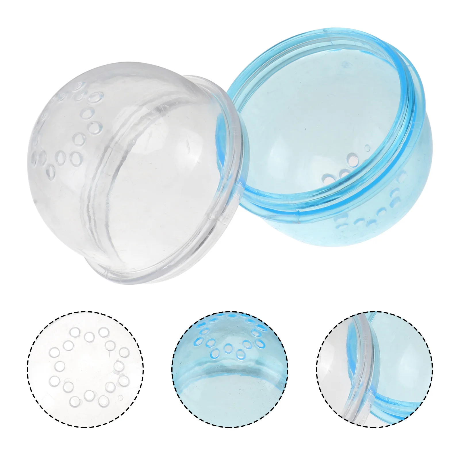 

4pcs Pet Tunnel Ends Sturdy Plastic Hamster Cage External Plugs Breathable Design For Outdoor Indoor Use Pet Cage Accessories