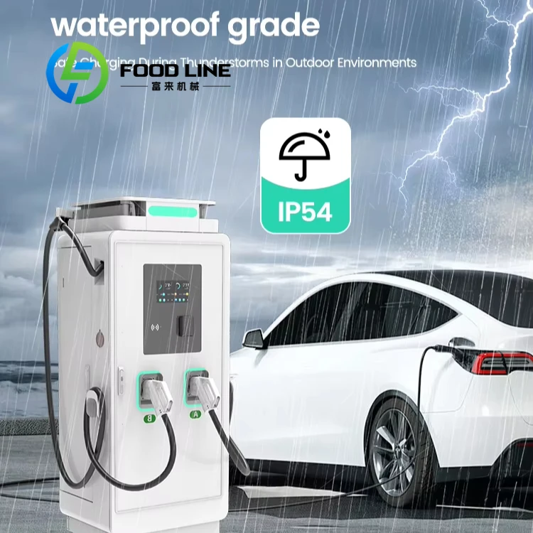 Custom AC400V Fast DC Charging Station 240kW 250A Floor Standing Electric Vehicle Charging Pile With CE Certification Customize