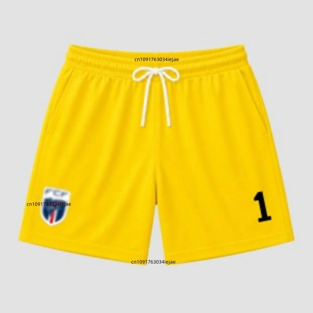 2026 Kap Verde Torwart Fan Kinder Sportshorts Unisex Schnelltrocknende Fußball-Trainingsshorts mit Elastikbund – Detail 5