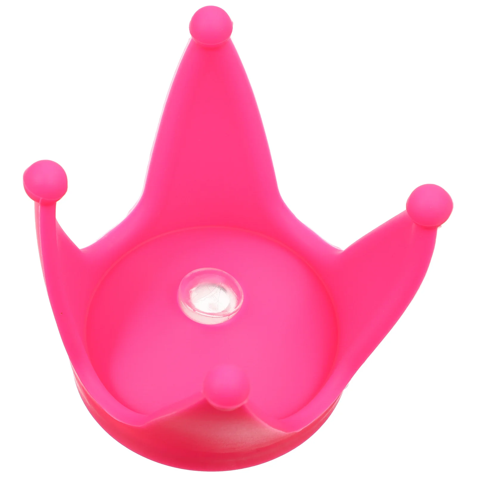 Ventosa para motocicleta, decoración de silicona Premium, Color brillante, doble ventosa, antideslizante, rosado, 1 Uds.