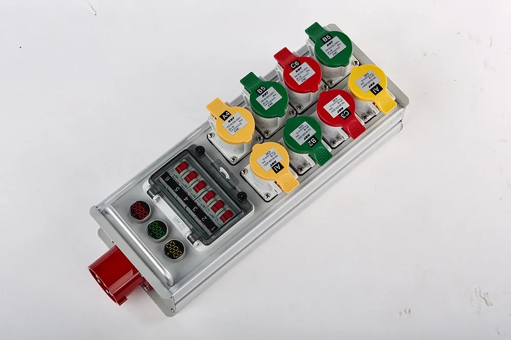 

8-way power supply box Fuge power box stage lighting performance LED large screen lighting audio stage power distribution